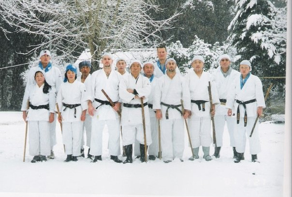 Iwama Winter Training with the Chief